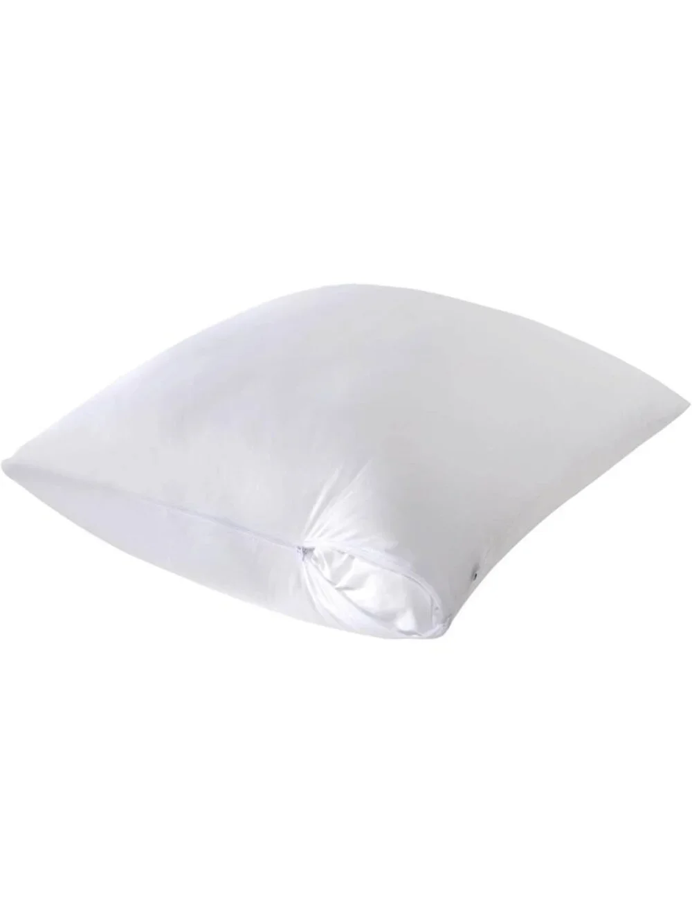 4 Pack Waterproof Down Feather Pillow Protectors with Zipper - Standard Size